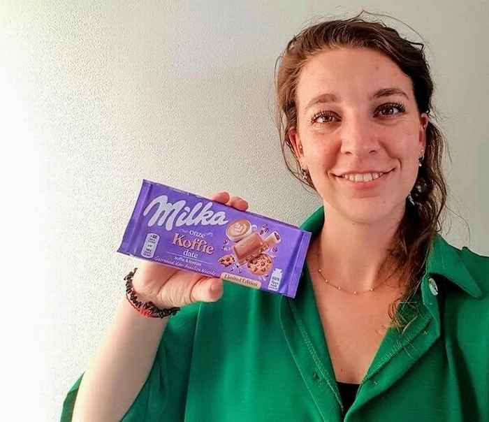Anka bedacht nieuwe Milka chocoladesmaak 'Onze koffie date'